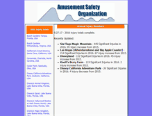 Tablet Screenshot of amusementsafety.org